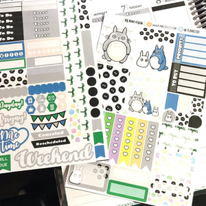 Totoro Mini Planner Sticker Set