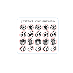 Foiled AC Items Overlay Icon Stickers