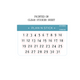 Foiled Clear Date Number Stickers