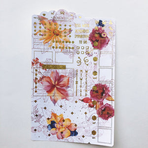 Foiled Hello Fall Hobonichi Weeks Ultimate Stickers Set