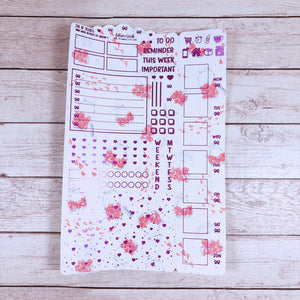 Foiled Jar of Hearts Hobonichi Weeks Ultimate Sticker Set