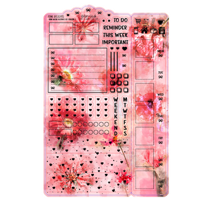 Foiled Pink Delights Hobonichi Weeks Ultimate Stickers Set