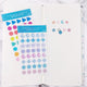 Transparent Shape Stickers - Basic Shapes - Blush