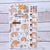 Foiled Togetherness Hobonichi Weeks Ultimate Stickers Set