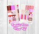 Lipstick Love Mini Kit Planner Stickers