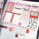Lipstick Love Mini Kit Planner Stickers