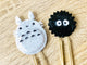 3D Printed Totoro and Soot Sprite Decorative Clips