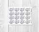 Sleeping Panda Stickers Planner Stickers